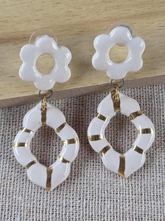 Aros blancos y oro3 L