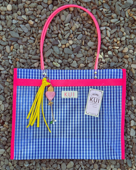 Bolso vintage Grande mango rojo