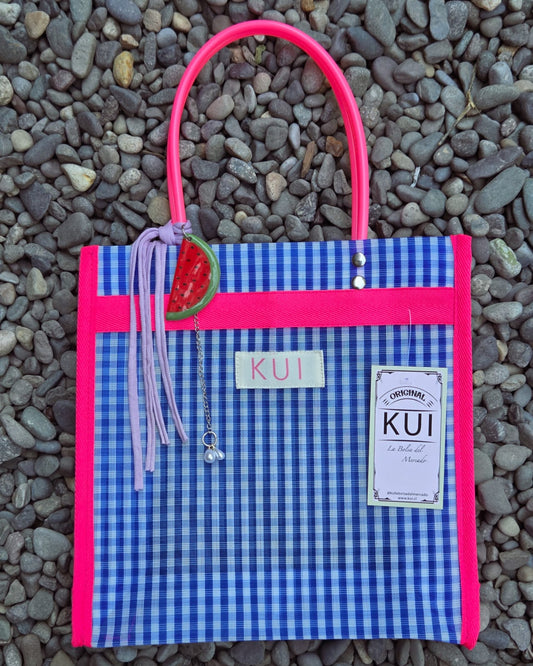 Bolso vintage Mediano mango fucsia