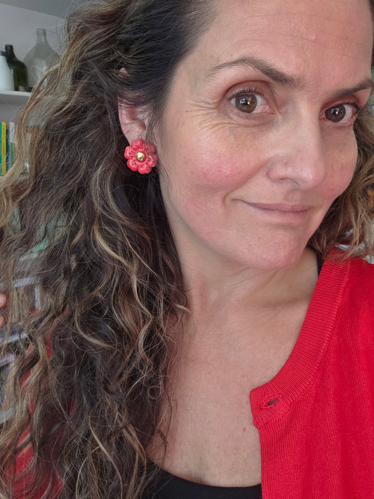 Aros flores 1 pieza R