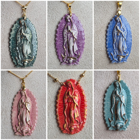 Medalla de la virgen de Guadalupe