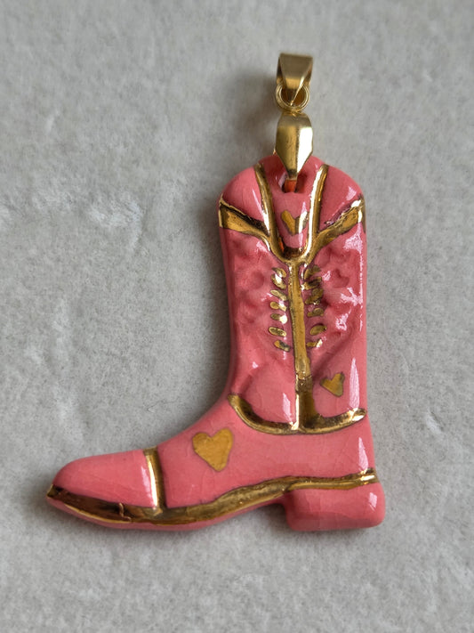 Botas 2 con oro y con cadena