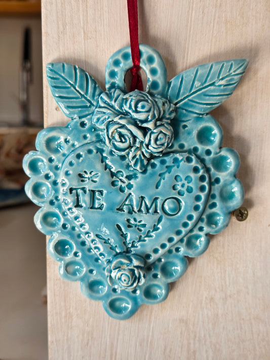 TE AMO turquesa