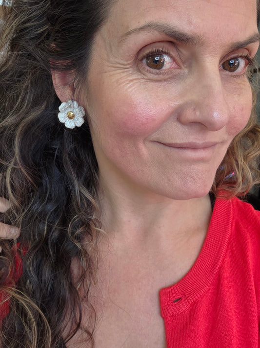 Aros flores 1 pieza P