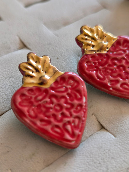 Aros flores 1 pieza S