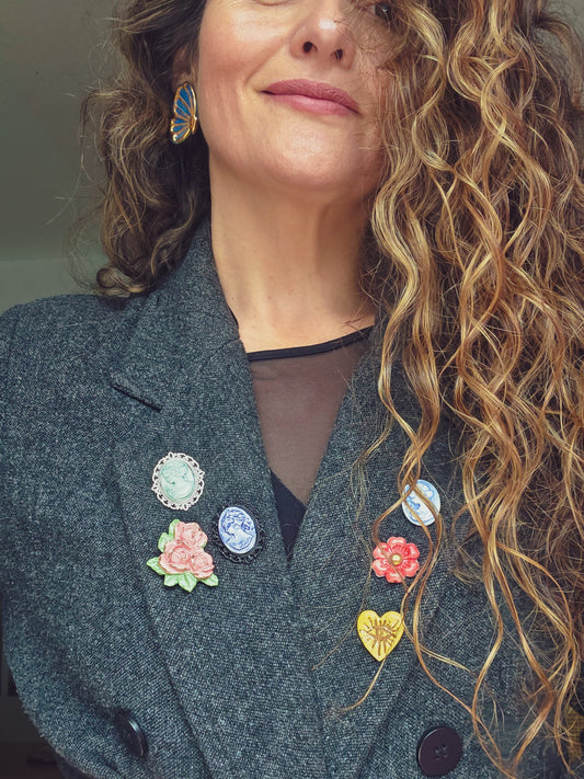 Broche camafeo vintage13