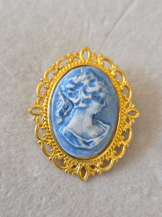 Broche camafeo vintage10