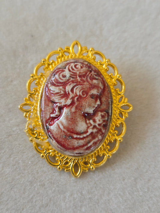 Broche camafeo vintage9