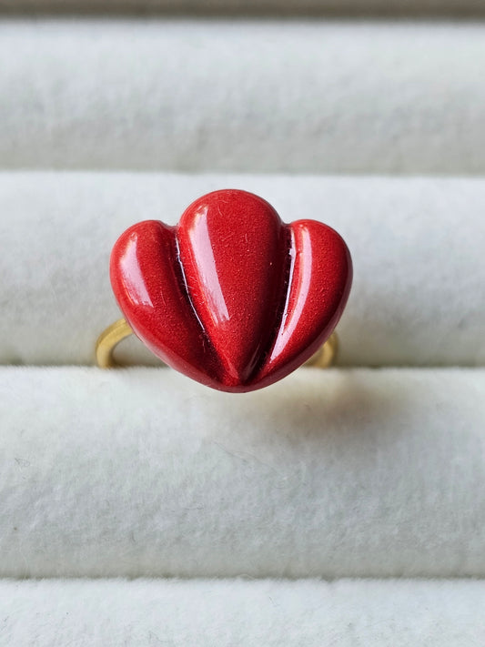 Anillo conchita rojo