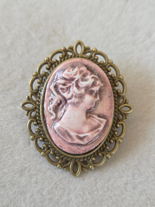 Broche camafeo vintage11